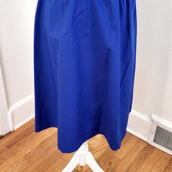 Vintage Village Fair Women's Blue Dress Size Small - Picture 9 of 9